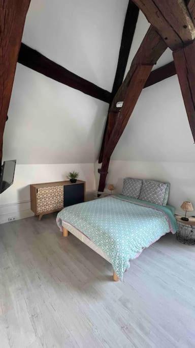 Appartamento Charme Plein Coeur Auxerre - Parking Prive Esterno foto
